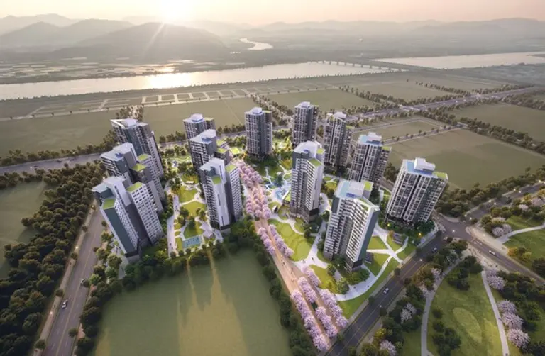 부산 에코델타시티 11BL 조감도(사진제공. 대우건설)