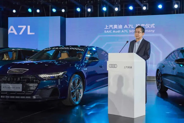 아우디가 SAIC의 EV 플랫폼 인수를 위해 협장 중이다.