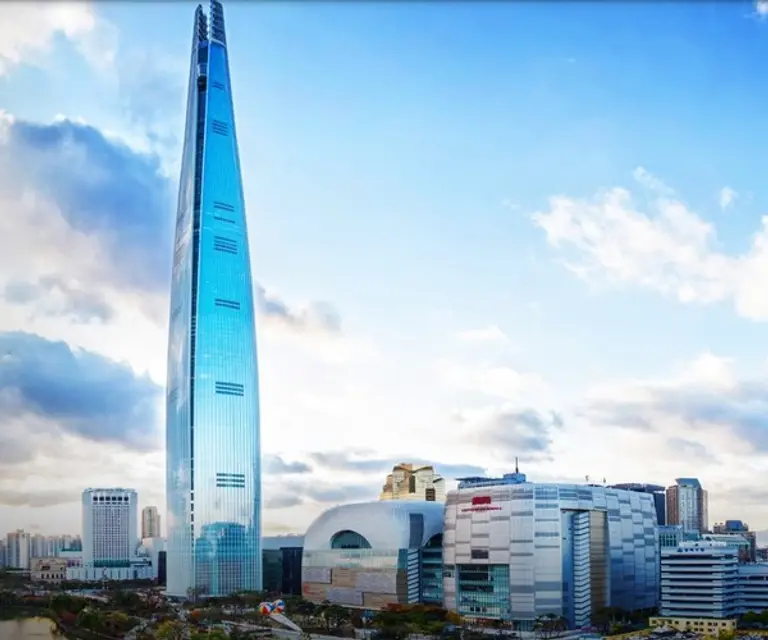 롯데타워 전경