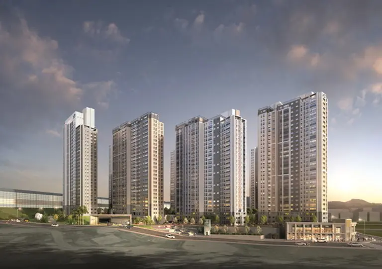  * 원주 자이 센트로 투시도.(GS건설 제공)