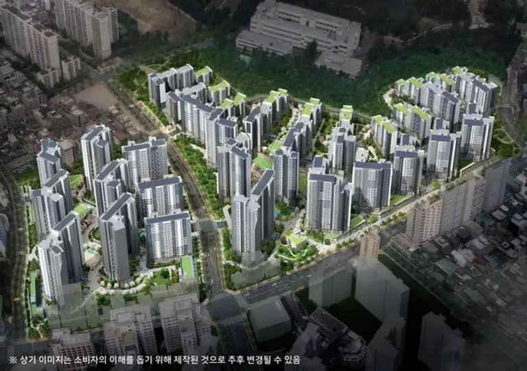 래미안 라그란데 조감도(출처. 삼성물산)