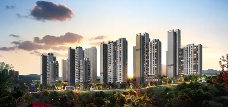 한화 포레나 수원장안 투시도(사진. 한화 건설)