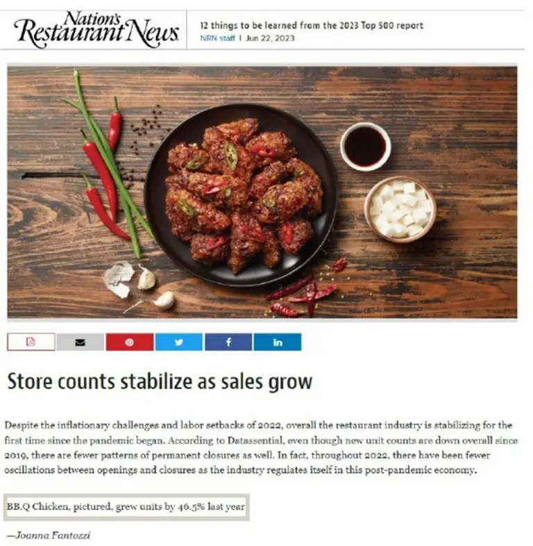 글로벌 외식업 전문지 