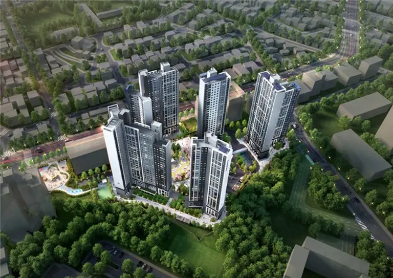 포레나 인천학익 조감도(사진제공. 한화 건설부문)