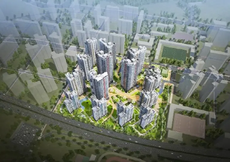 서울 용산구 동부이촌동 한강맨션 재건축 조감도(사진 제공: 서울시)