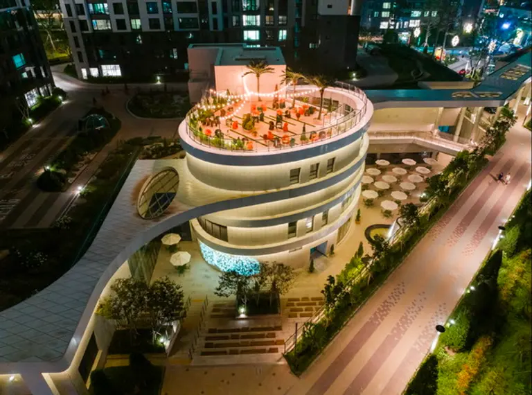 검암역 로열파크시티 푸리지오 커뮤니니티시설 그리너리라운지 전경 (사진제공. DK아시아)