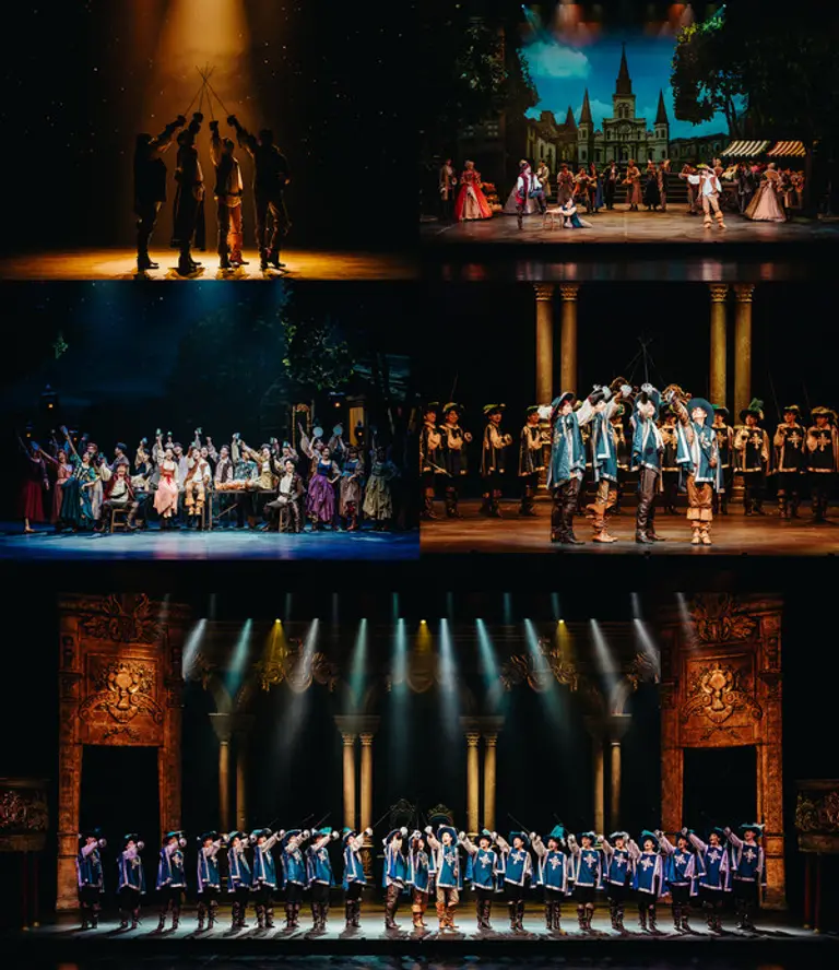 뮤지컬 삼총사 공연 장면 (사진제공. (주)글로벌컨텐츠)