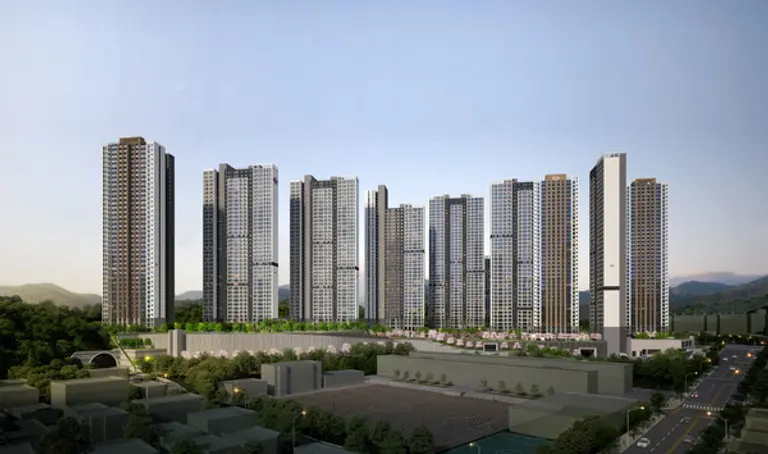 구미 그랑포레 데시앙 1당지 투시도 (사진. 태영건설)