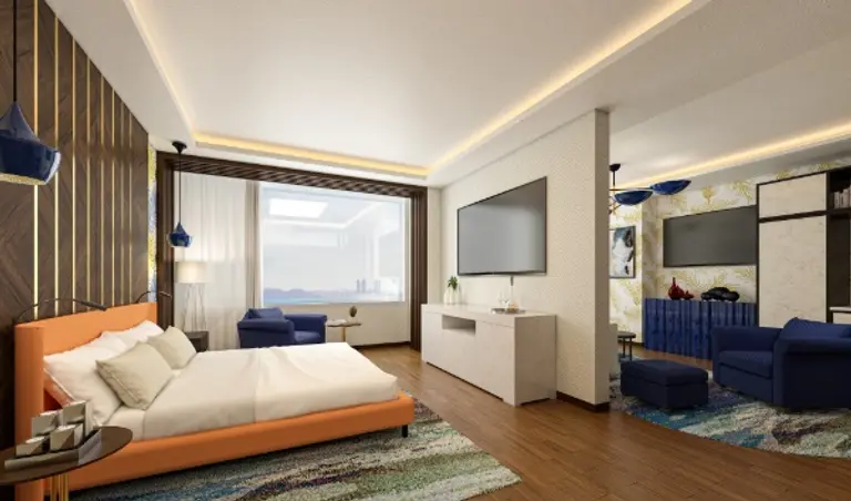  * 포레스트 호텔 타워 스위트룸 렌더링 이미지/제공 인스파이어