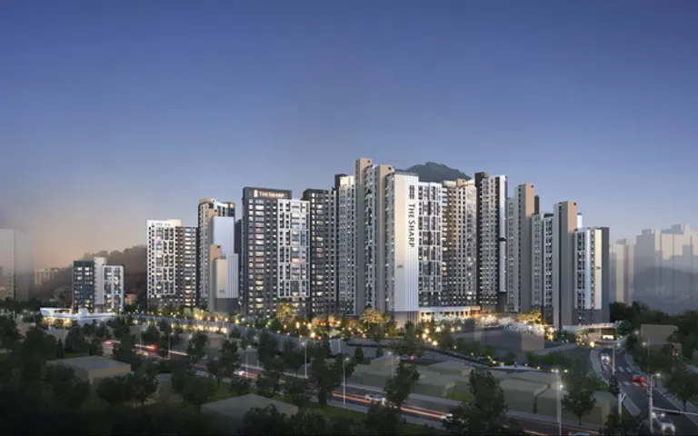 더샵 소양스타리버 투시도 (사진제공. 포스코이앤씨)