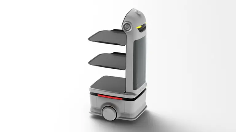 코가로보틱스가 새로 출시한 서빙고 미니