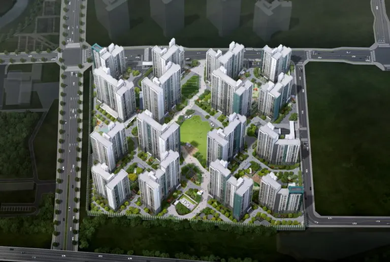 탕정푸르지오 리버파크 조감도 (사진. 대우건설)