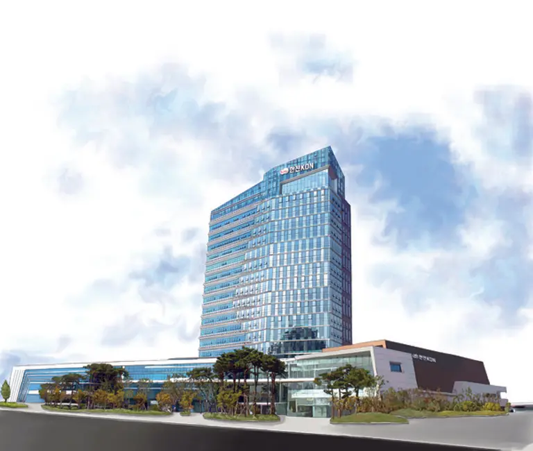 한전KDN 나주 본사 전경