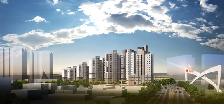 엘리프 이천 하이시티 투시도 (사진. 계룡그룹 KR산업)