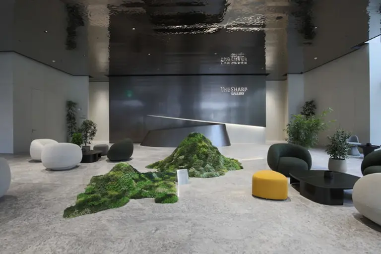 작가 밍예스(Mingyes)의 작품 휴글컬쳐. (사진. 포스코이앤씨)