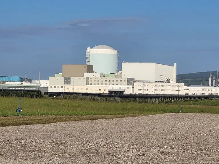 슬로베니아 크루슈코 원전 전경. (사진제공. 대우건설)