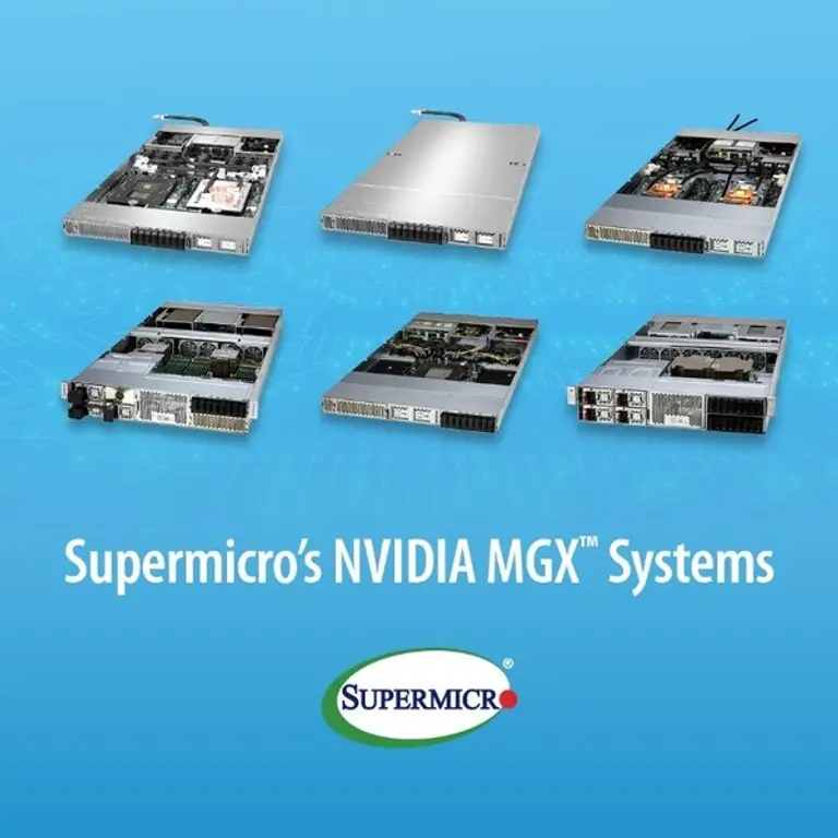 슈퍼마이크로의 엔비디아 MGX 기반 제품