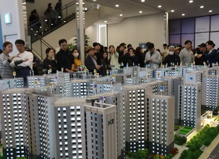 고촌센트럴자이 견본주택 내부 (사진제공. 일레븐건설)