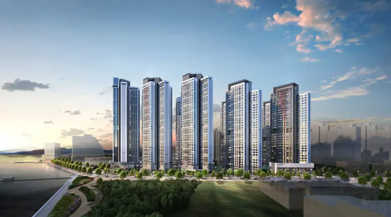 힐스테이트 더웨이브시티 투시도 (사진. 현대건설)