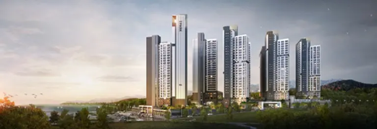 HDC현대산업개발, ‘군산 레이크시티 아이파크’ 투시도