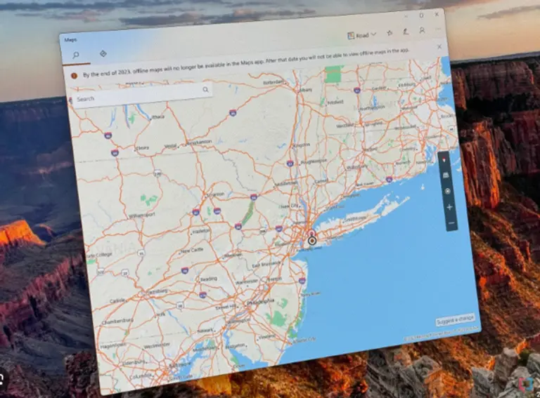 마이크로소프트는 윈도우 11에서 지도 등을 제거할 예정이다.