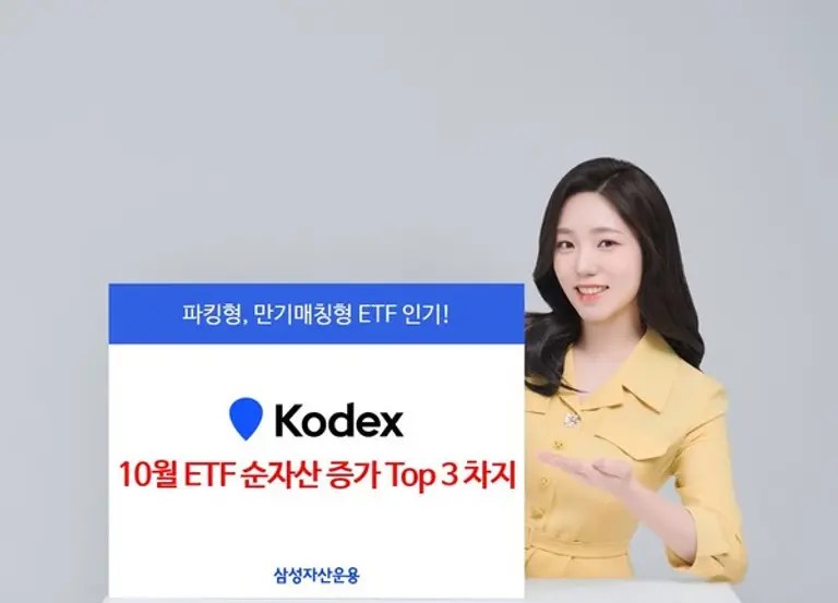 KODEX, 지난달 ETF 순자산 증가 상위권 휩쓸어