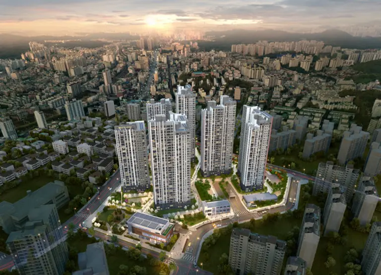 소사역 롯데캐슬 더 뉴엘 조감도 (사진. 롯데건설)