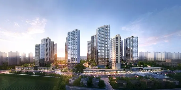 오산세교 파라곤 투시도(사진. 라인건설)