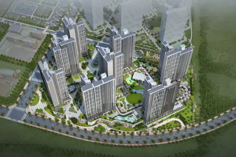 더샵 탕정인피니티시티 조감도 (사진. 포스코이앤씨)