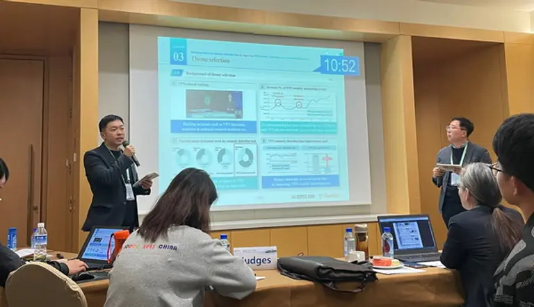 2023 ICQCC 한전KDN 분임조 발표 모습