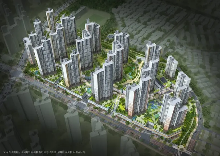 광명자이 힐스테이트 SKVIEW 조감도 (사진. GS건설 컨소시엄)