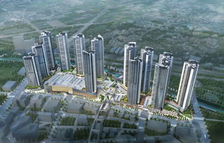  * 힐스테이트 더 운정 단지 조감도. 자료 : 현대건설