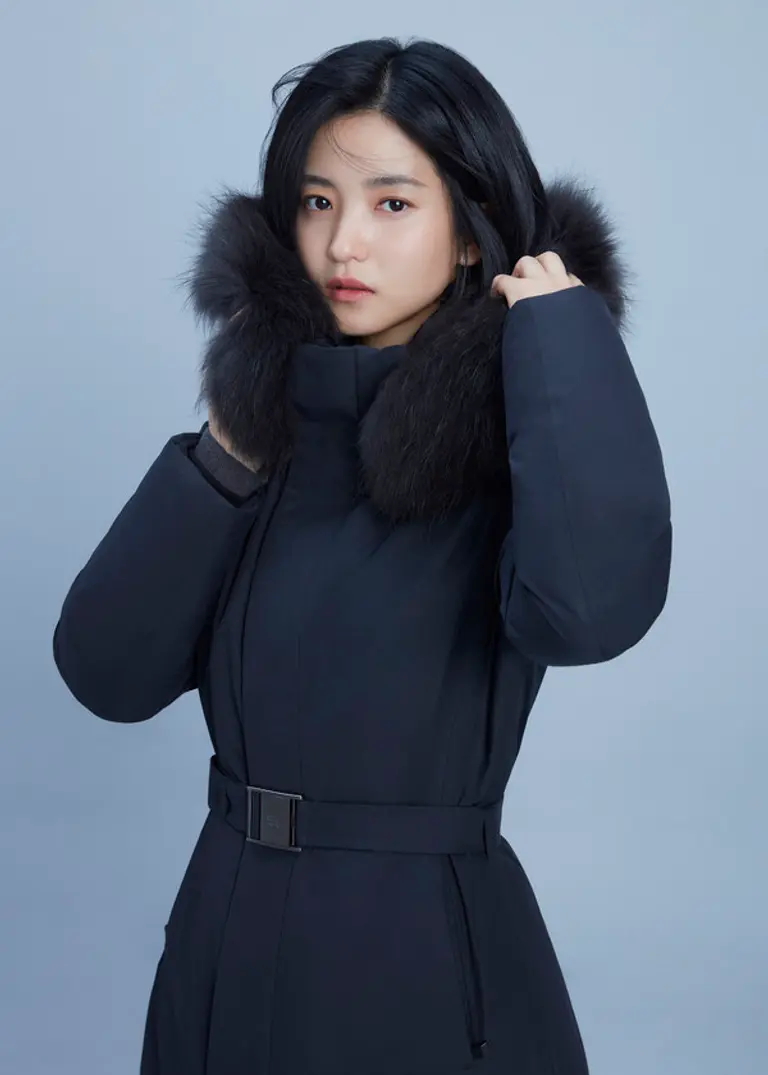 코오롱스포츠 홍보모델 배우 김태리의 안타티카 화보 (사진. 코오롱스포츠)