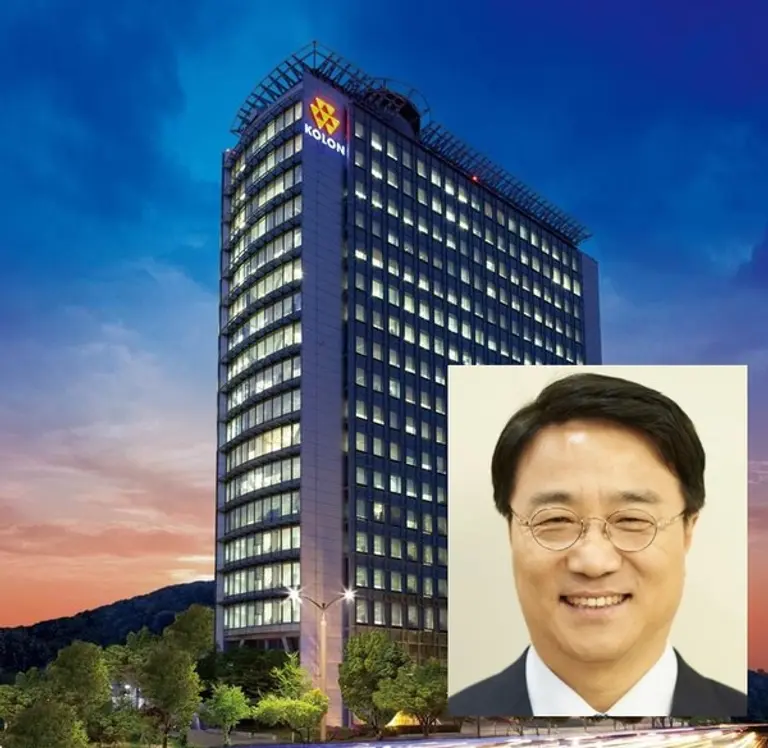 과천 코오롱 그룹 사옥과 김정일 코오롱글로벌 사장