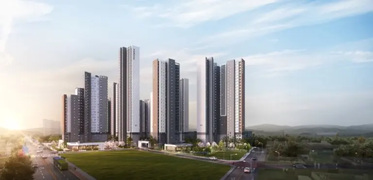 도마 포레나해모로 투시도 (사진. 한화 건설)