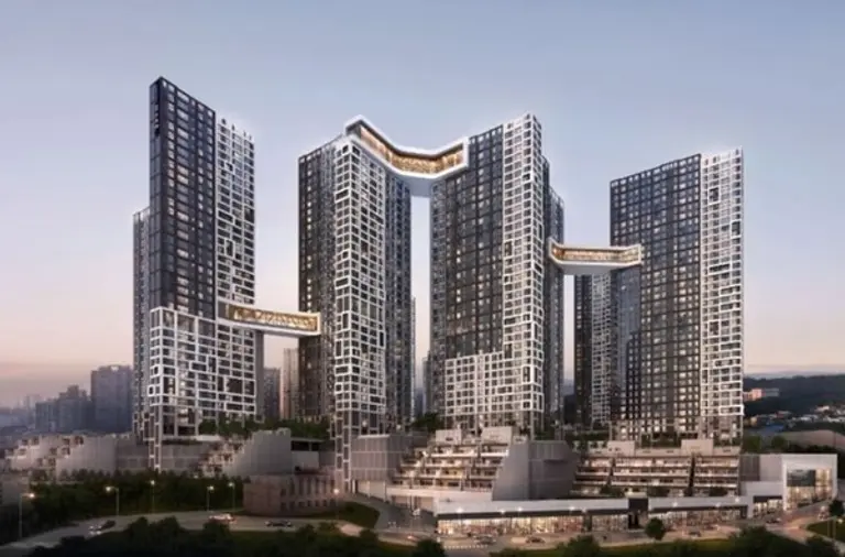 해링턴 마레 투시도 (사진출처. 효성중공업)