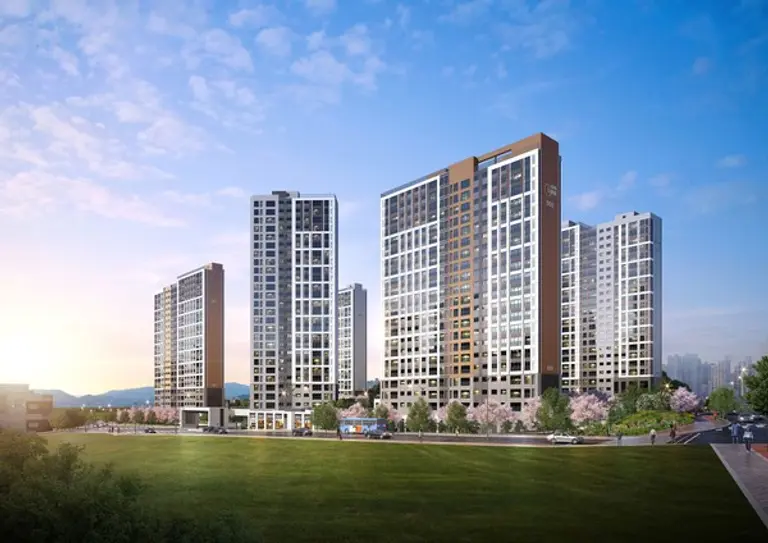 파주 운정신도시 우미리 파크힐스 투시도 (사진. 우미건설)