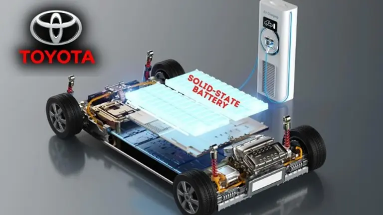 10분 충전에 1,200km를 달릴 수 있는 전고체 배터리를 도요타가 개발했다.