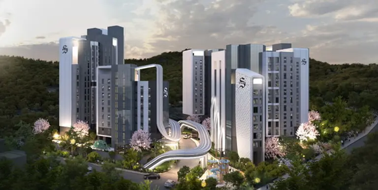 뉴서울아파트‧개나리‧열망연립 재건축 투시도 (사진. 중흥토건)