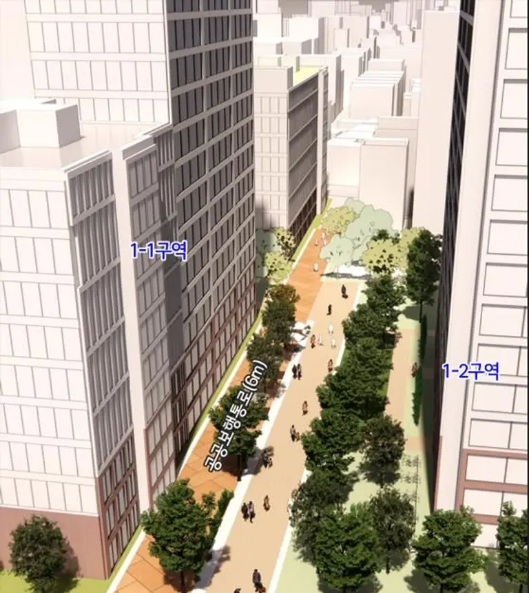 강서구 화곡1동 모아타운 개발 예시도 (출처. 서울시)