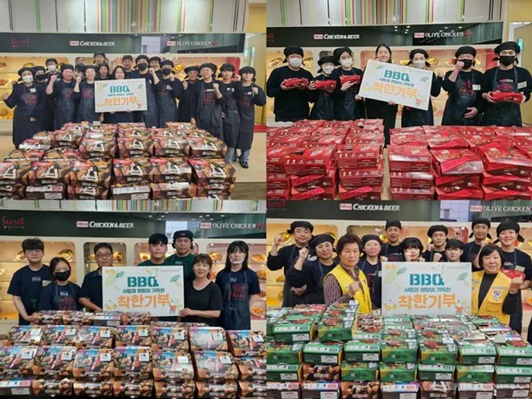 BBQ, 올해 1만1천마리 착한기부...선한 영향력 확산 총력