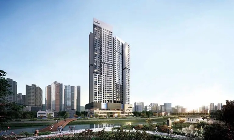  * 쌍용 더 플래티넘 스카이 투시도=쌍용건설