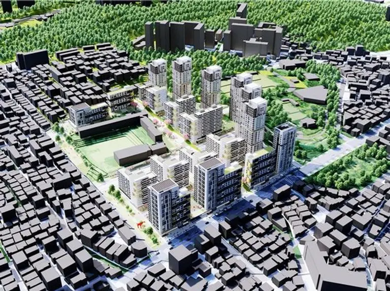 고척동 253번지 일대 배치 계획안 (출처. 서울시)