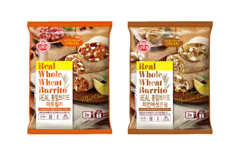 오뚜기, 통밀 또띠아에 고단백 채운 