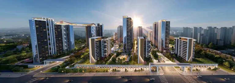 ​과천주공 10단지 재건축 조감도 (출처. 삼성물산)