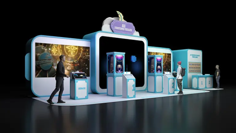 SK하이닉스 CES 2024 부스 데모