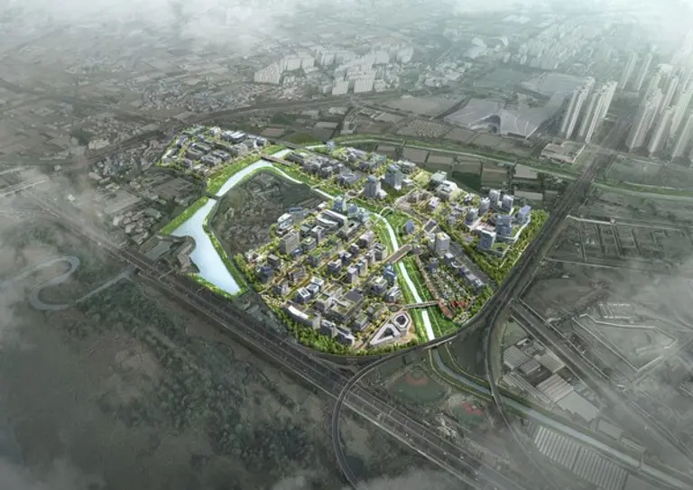 고양 일산테크노밸리 조성공사 조감도 (사진제공. 대보건설)