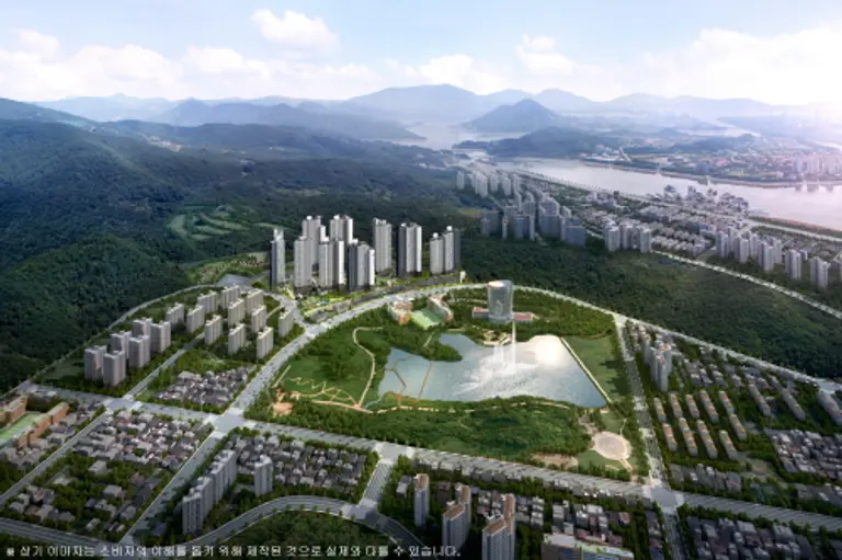 더샵 광양레이크센텀 조감도 (사진제공. 포스코이앤씨)