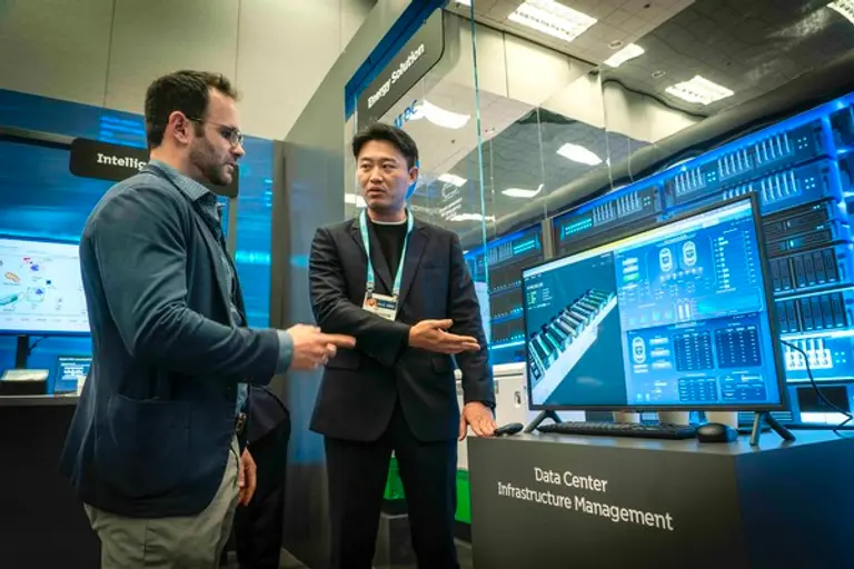 SK브로드밴드 CES 2024 AI DCIM