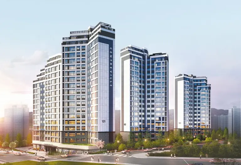 용인 센트레빌 그리니에 투시도 (사진제공. 동부건설)